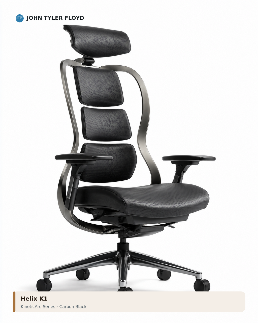 JOHN TYLER FLOYD KineticArc Helix K1 Ergonomic Chair