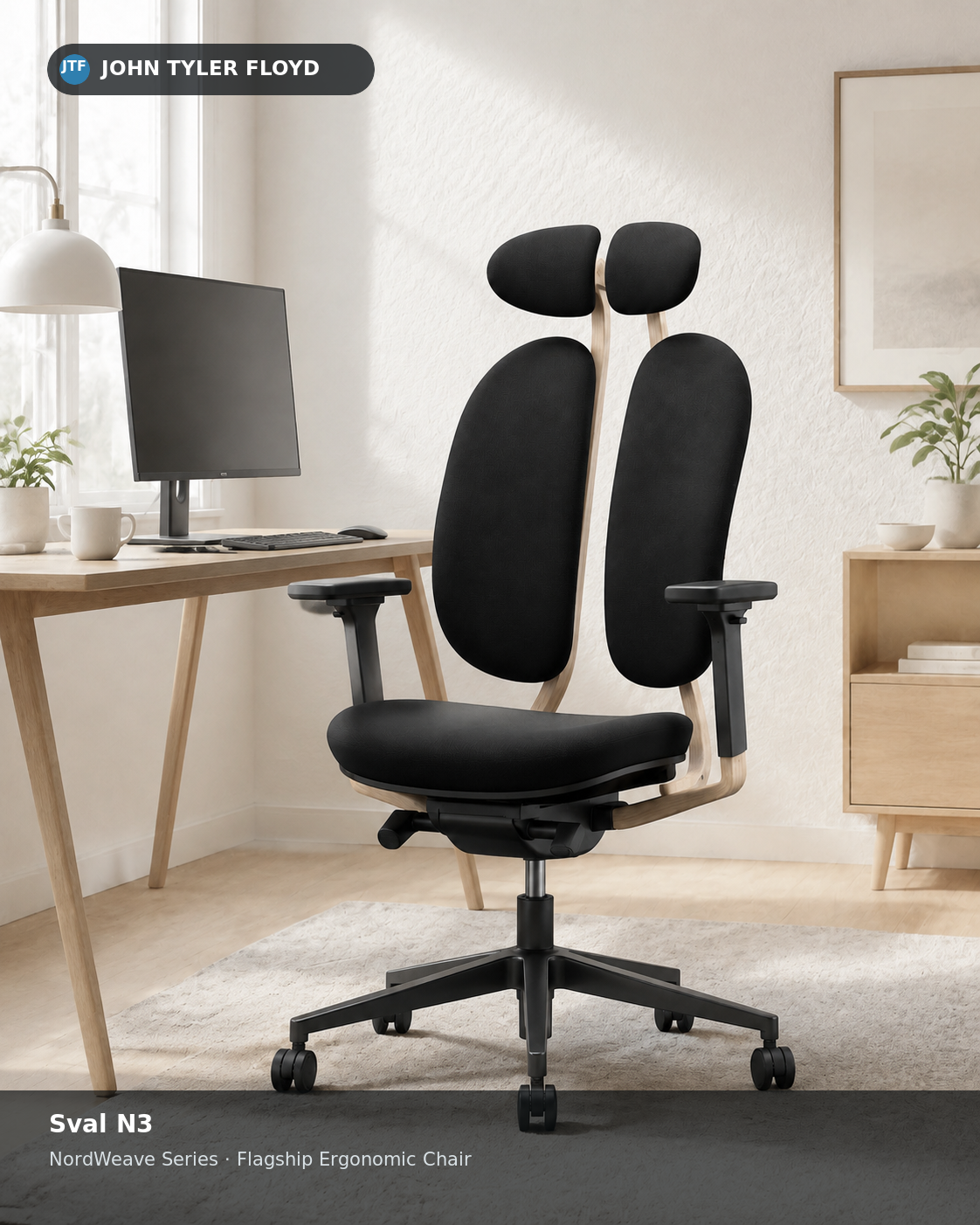 JOHN TYLER FLOYD NordWeave Sval N3 Ergonomic Chair