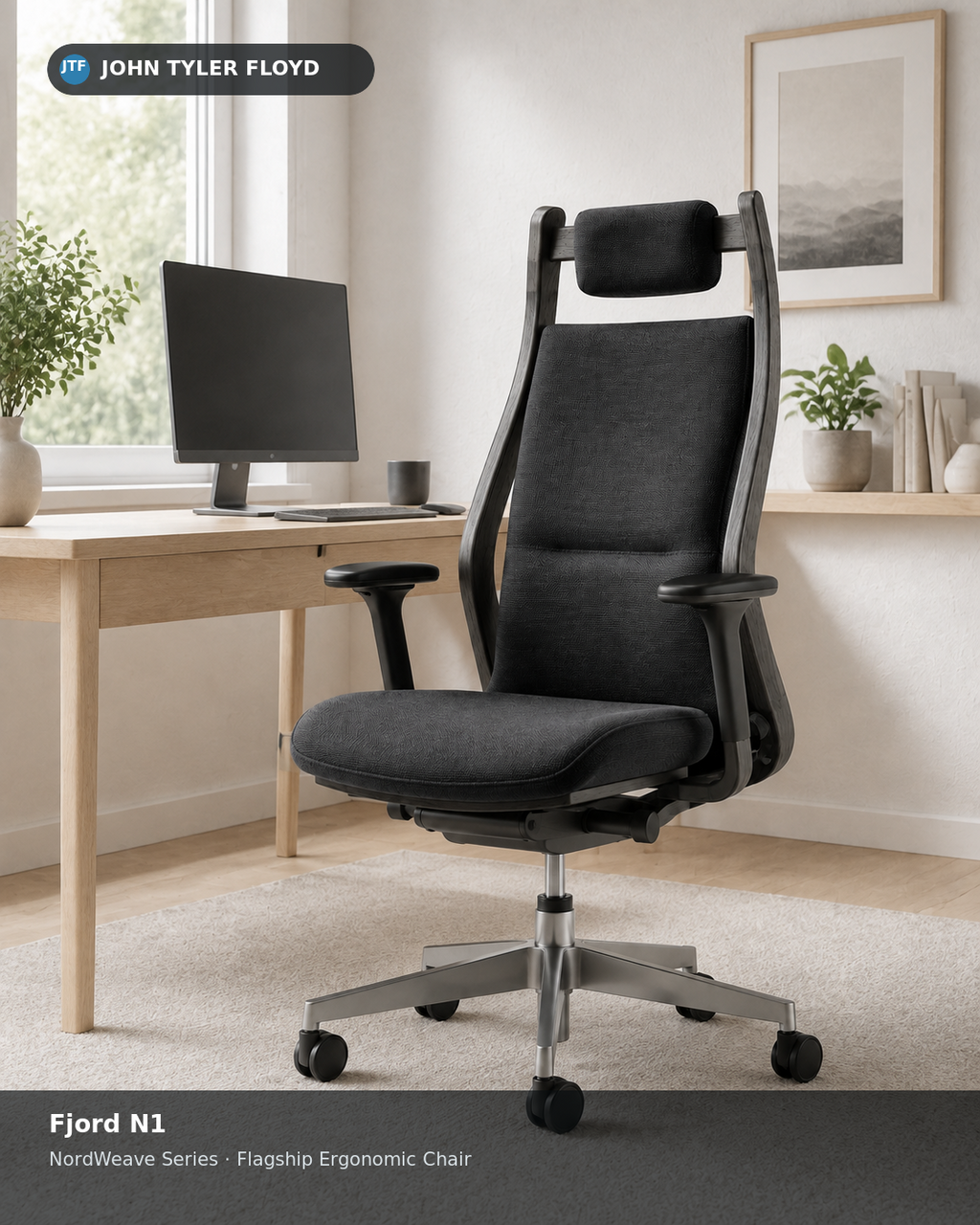 JOHN TYLER FLOYD NordWeave Fjord N1 Ergonomic Chair