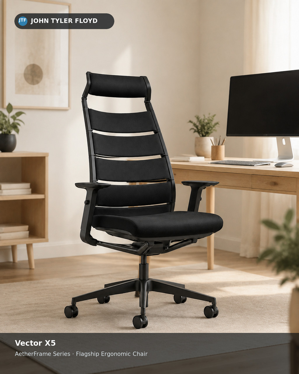 JOHN TYLER FLOYD AetherFrame Vector X5 Ergonomic Chair