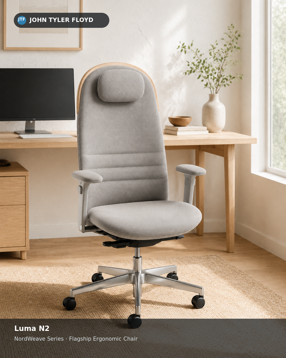 JOHN TYLER FLOYD NordWeave Luma N2 Ergonomic Chair
