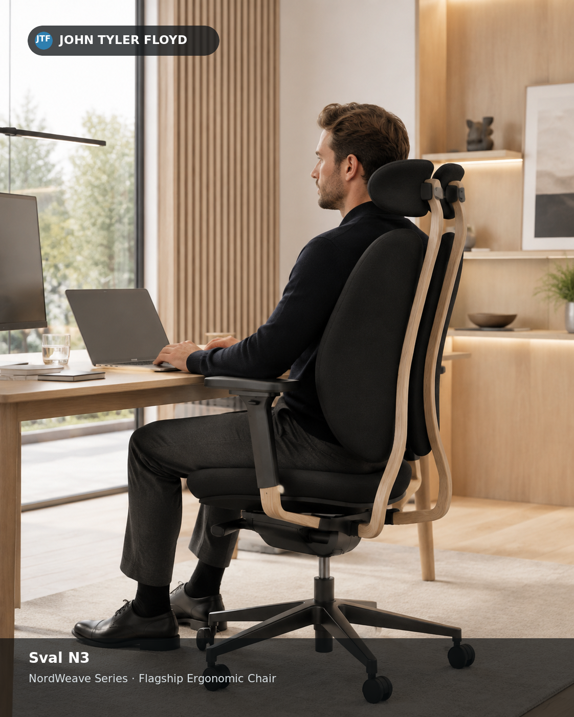 JOHN TYLER FLOYD NordWeave Sval N3 Ergonomic Chair