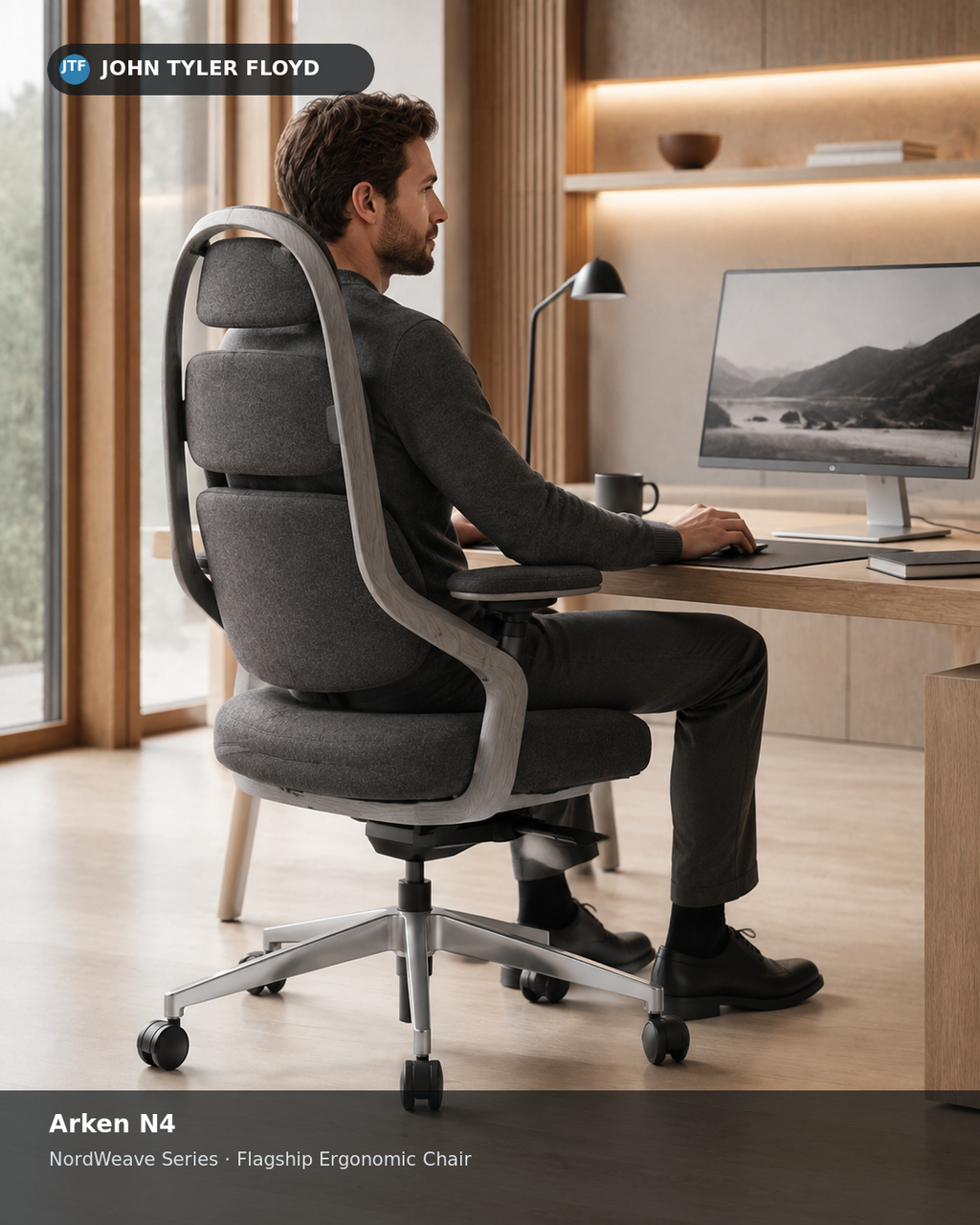 JOHN TYLER FLOYD NordWeave Arken N4 Ergonomic Chair