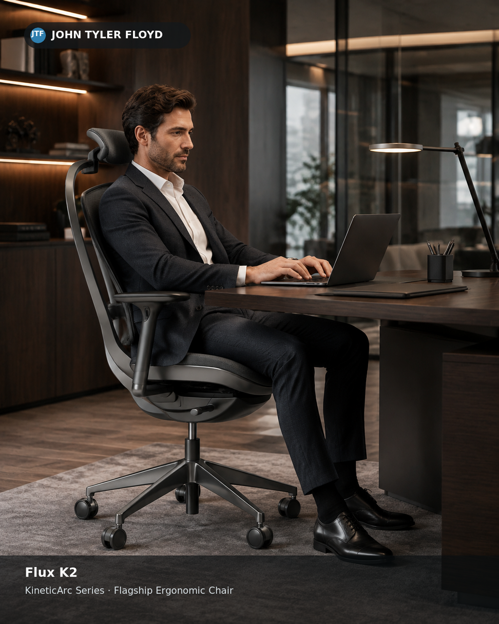 JOHN TYLER FLOYD KineticArc Flux K2 Ergonomic Chair