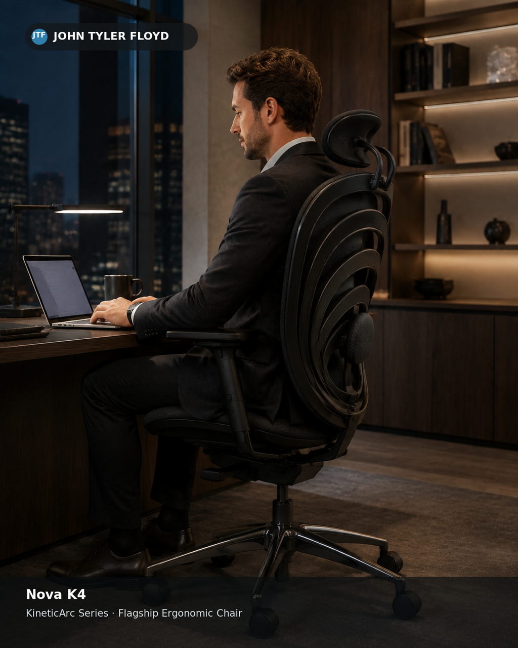 JOHN TYLER FLOYD KineticArc Nova K4 Ergonomic Chair