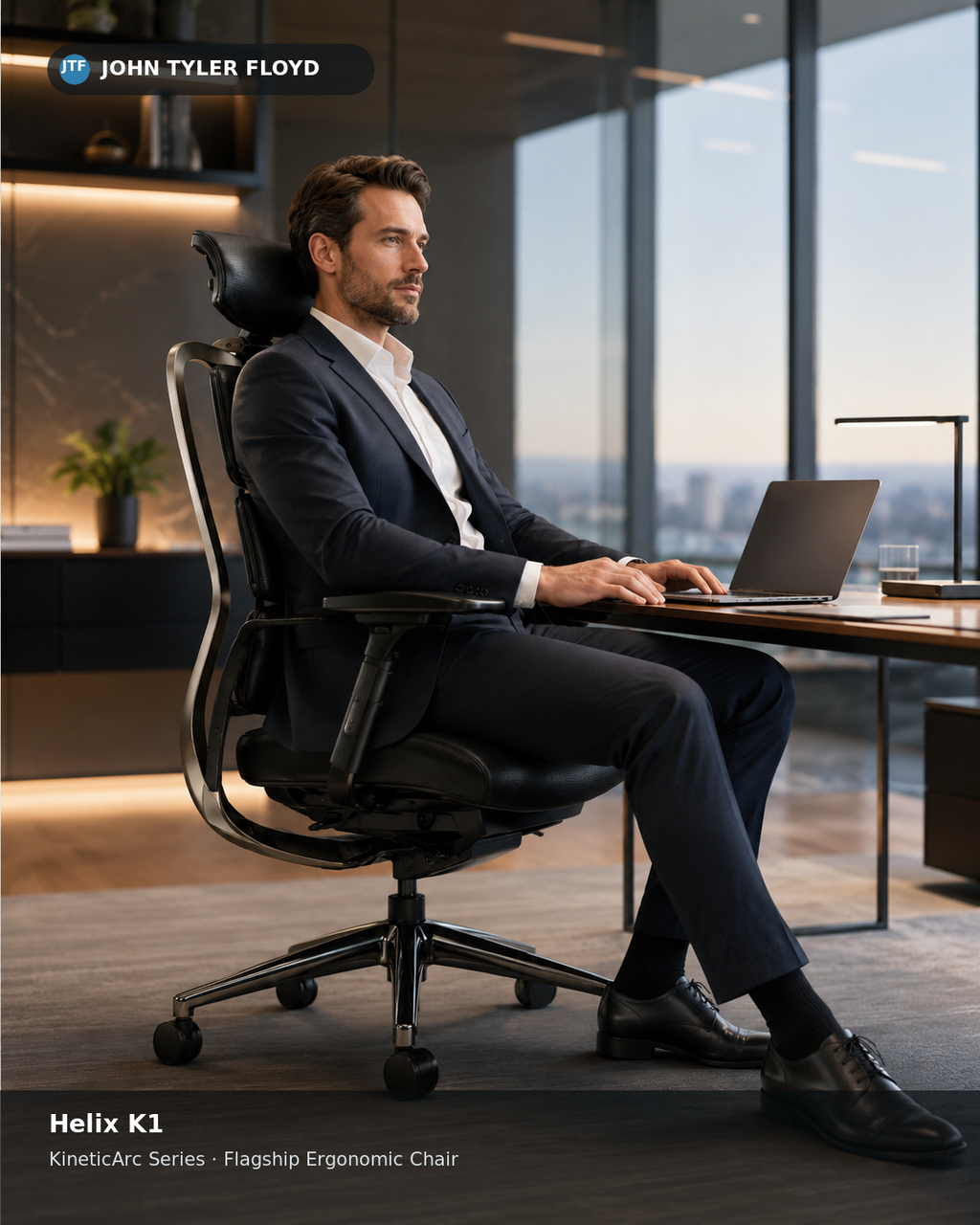 JOHN TYLER FLOYD KineticArc Helix K1 Ergonomic Chair