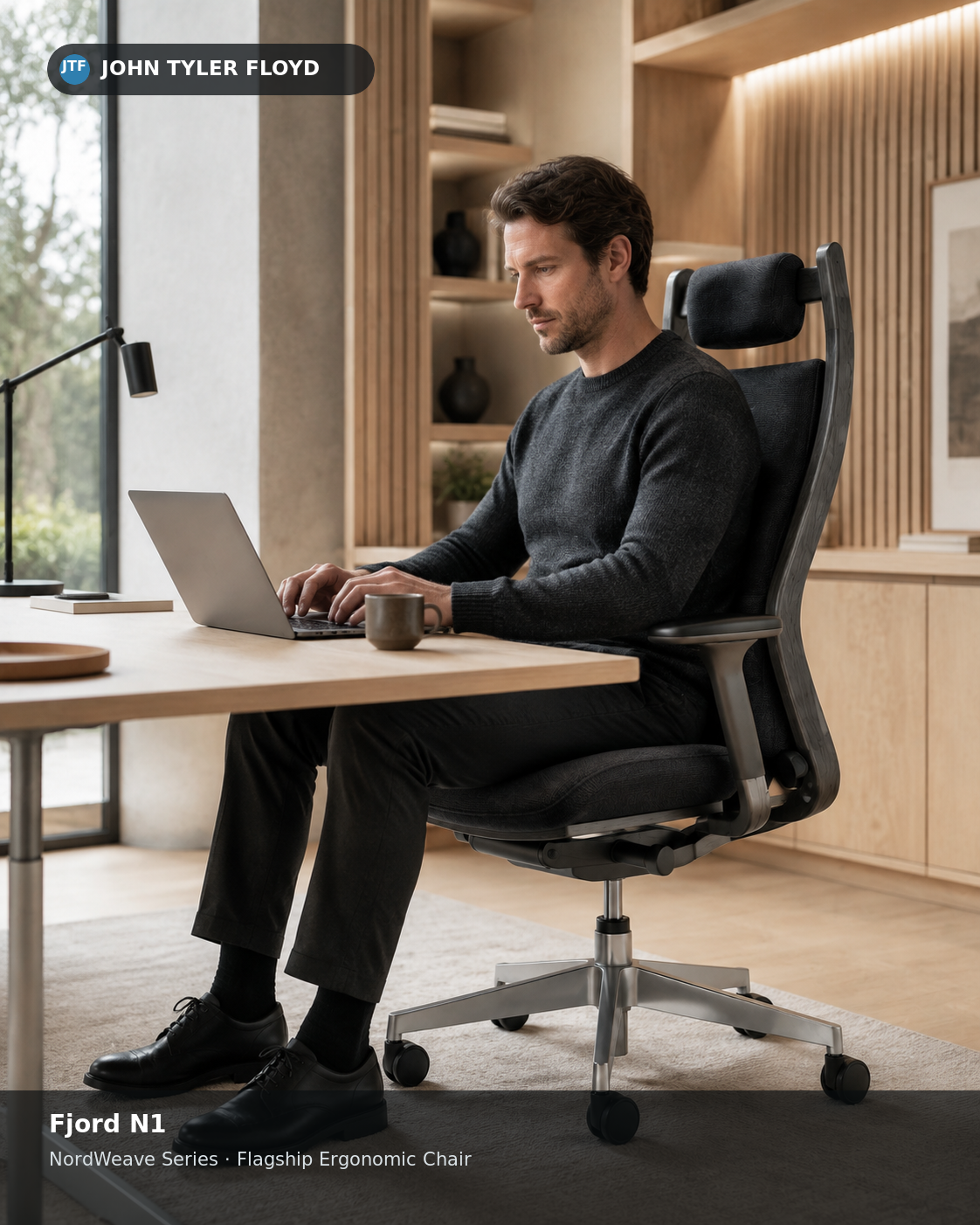 JOHN TYLER FLOYD NordWeave Fjord N1 Ergonomic Chair
